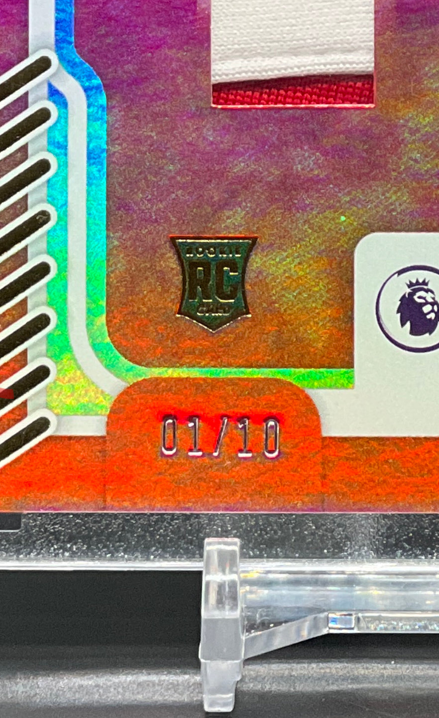 Panini Chronicles Premier League 2022-23 Alejandro Garnacho Rookie Dual Patch /10
