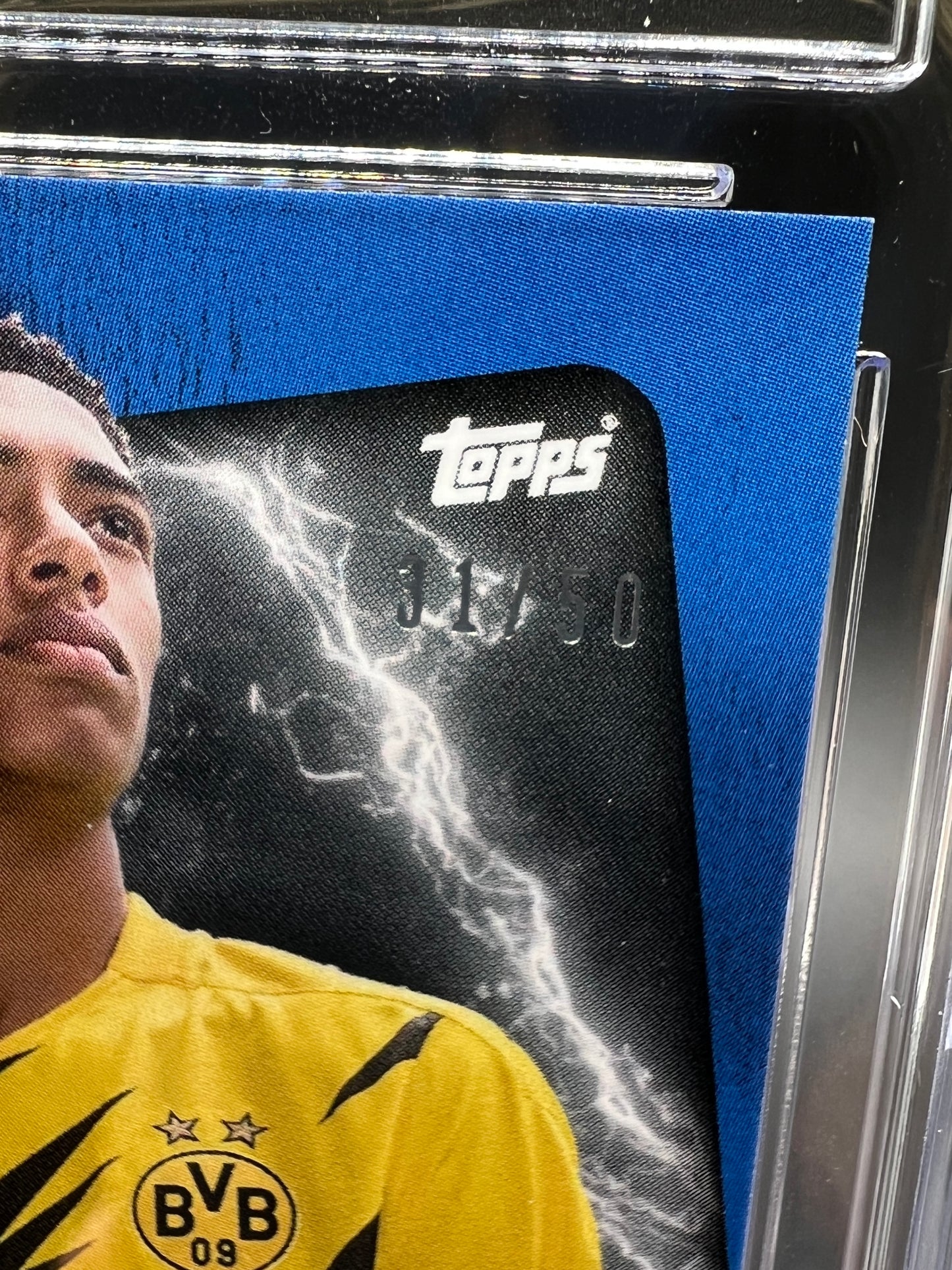 Topps Summer Signings UCL 2020-21 Jude Bellingham Rookie /50 CSG 10 Gem Mint